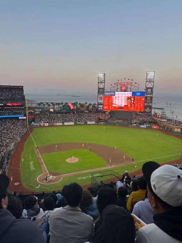 Oracle Park, section: VR312, row: 9, seat: 5