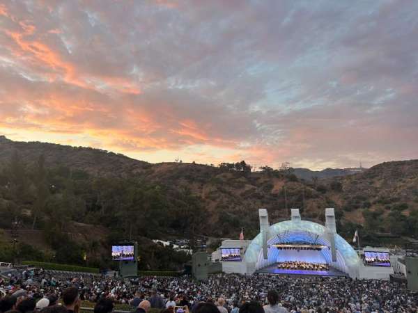 Hollywood Bowl, section: S, row: 7, seat: 102