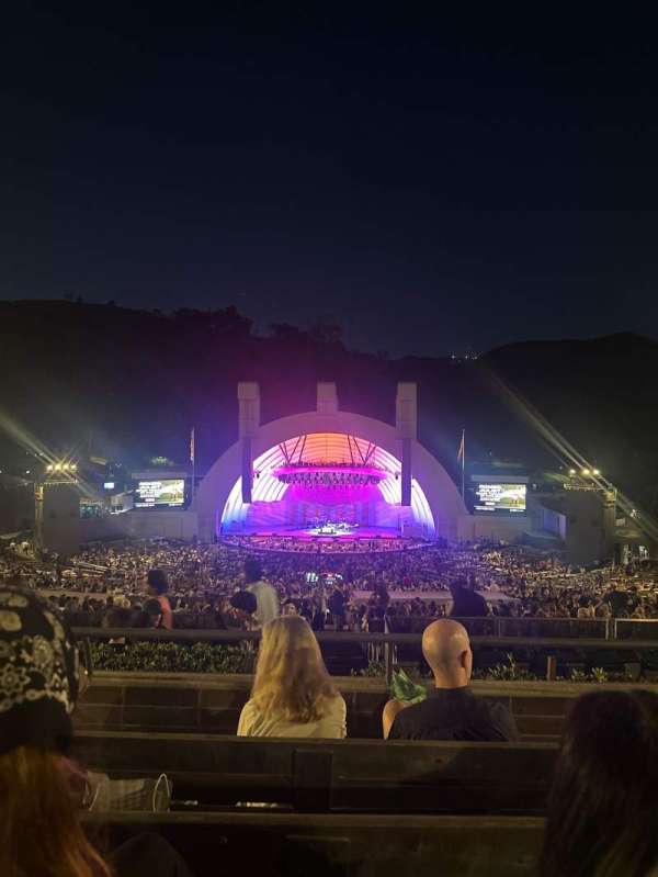 Hollywood Bowl, section: M1, row: 4, seat: 17