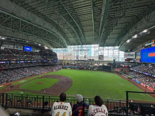 Daikin Park, section: 328, row: 3, seat: 21