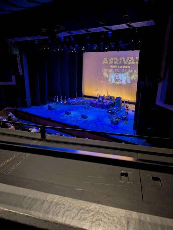 La Mirada Theatre for the Performing Arts, section: Balcony, row: AA, seat: 2