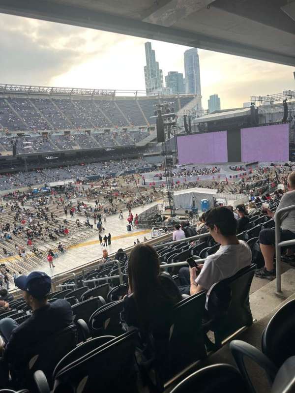 Soldier Field, section: 213, row: 14, seat: 14