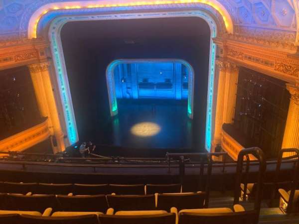 Hudson Theatre, section: Balcony C, row: D, seat: 117