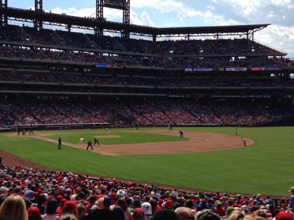 Citizens Bank Park, section: 110, row: 36, seat: 1