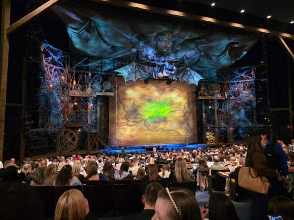 Gershwin Theatre, section: Orchestra L, row: S, seat: 9