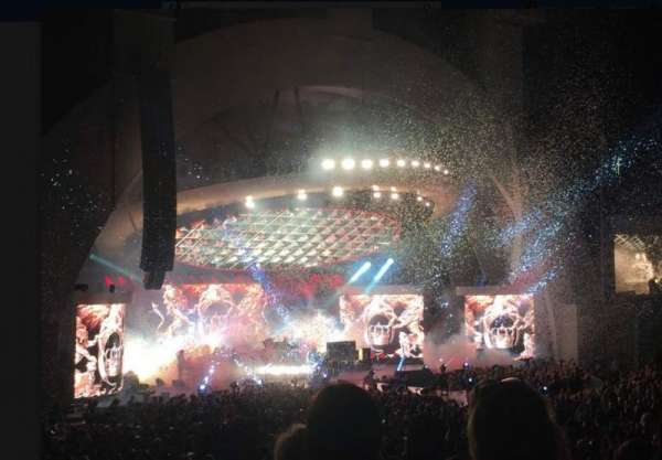Hollywood Bowl, section: E, row: 12, seat: 1