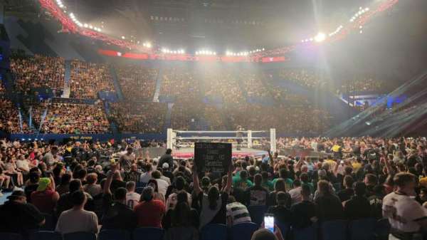 RAC Arena, section: 104, row: B, seat: 12