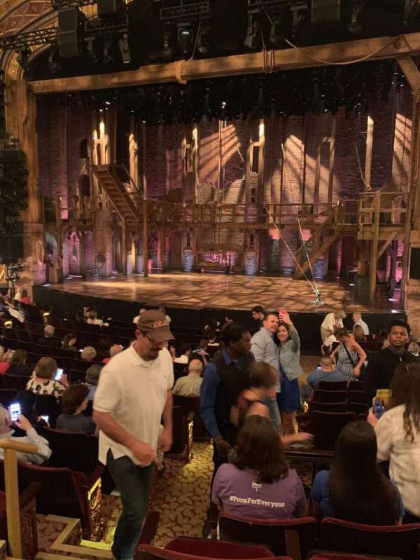 Richard Rodgers Theatre, section: Orchestra R, row: O, seat: 4