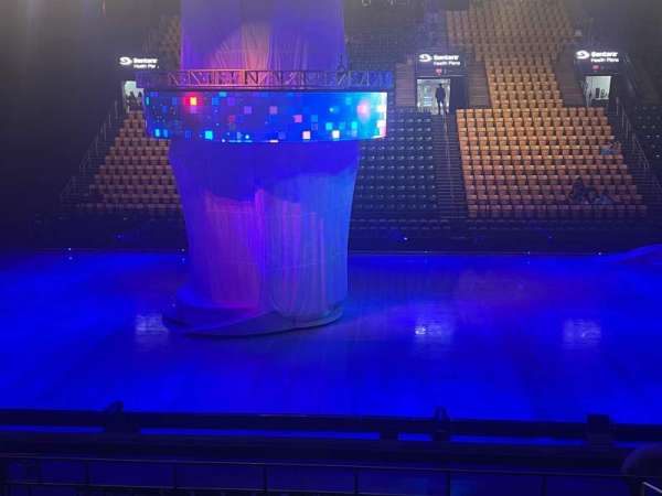 EagleBank Arena, section: 116, row: F, seat: 1