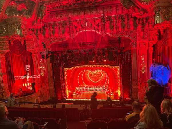James M. Nederlander Theatre, section: Balcony RC, row: K, seat: 322