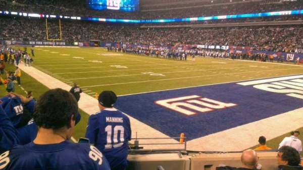 MetLife Stadium, section: 106, row: 7, seat: 1