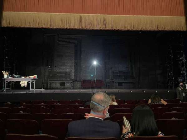 Longacre Theatre, section: Orchestra C, row: H, seat: 110