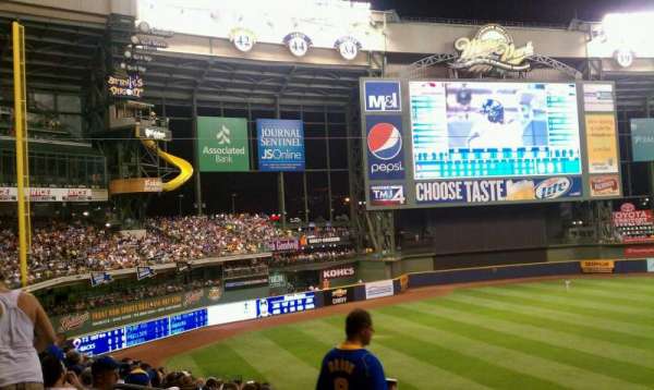 American Family Field, section: 227, row: 15, seat: 10