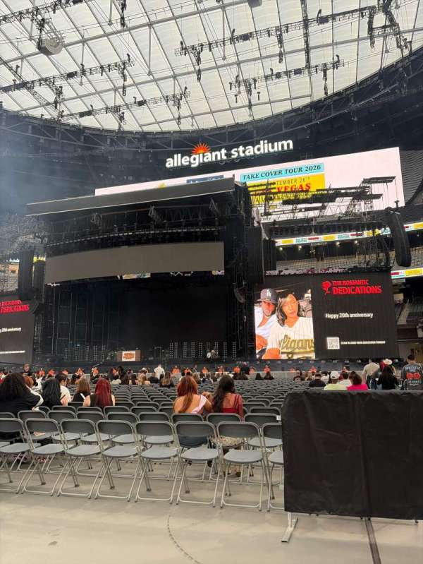 Allegiant Stadium, section: B2, row: 2, seat: 29