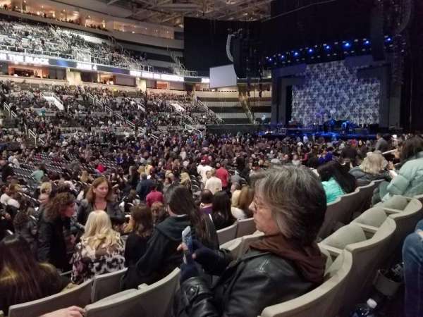 SAP Center, section: 102, row: 8, seat: 24