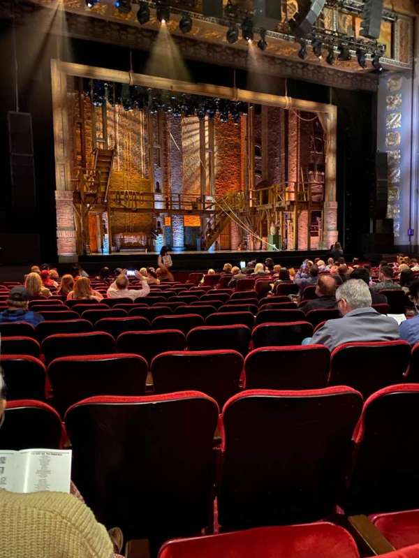 Hollywood Pantages Theatre, section: Orchestra LC, row: R, seat: 306