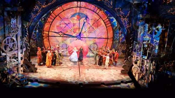 Apollo Victoria Theatre, section: Dress Circle, row: A, seat: 24