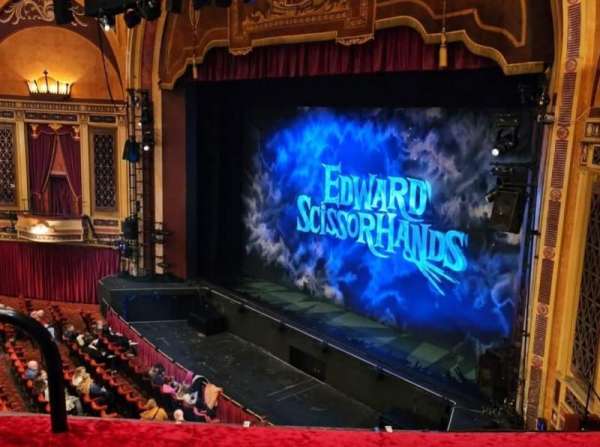 Liverpool Empire, section: Circle, row: B, seat: 7
