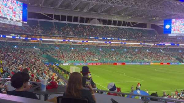 Hard Rock Stadium, section: 153t, row: 29, seat: 12