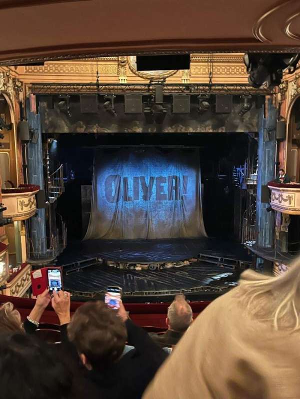 Gielgud Theatre, section: Dress Circle, row: G, seat: 20
