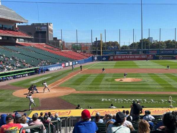 Sahlen Field, section: 112, row: U, seat: 18