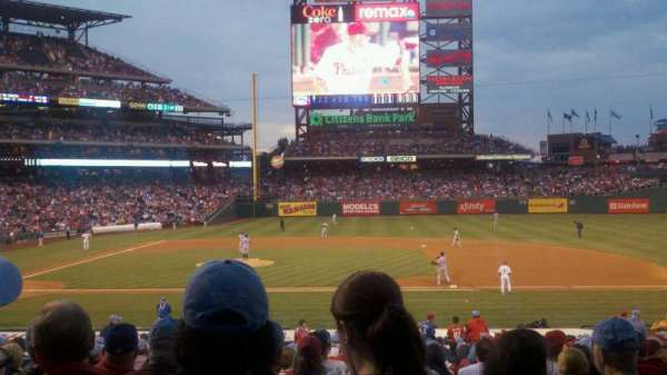 Citizens Bank Park, section: 116, row: 26