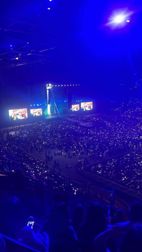 Paris La Défense Arena, section: 407, row: 53, seat: 34