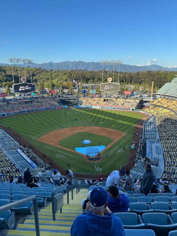 Dodger Stadium, section: 3TD, row: N, seat: 19