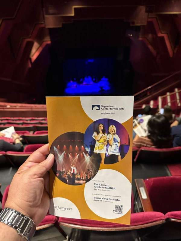 Segerstrom Hall, section: Balcony, row: T, seat: 101