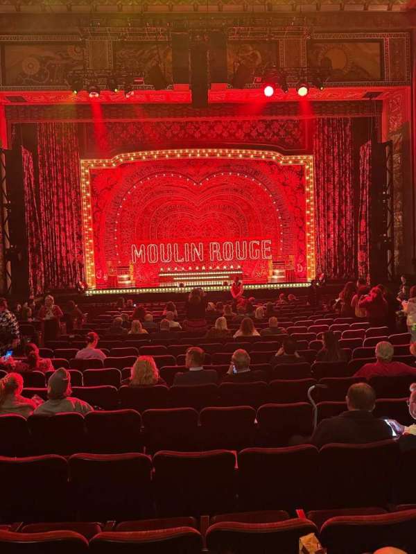 Hollywood Pantages Theatre, section: Orchestra C, row: T, seat: 105