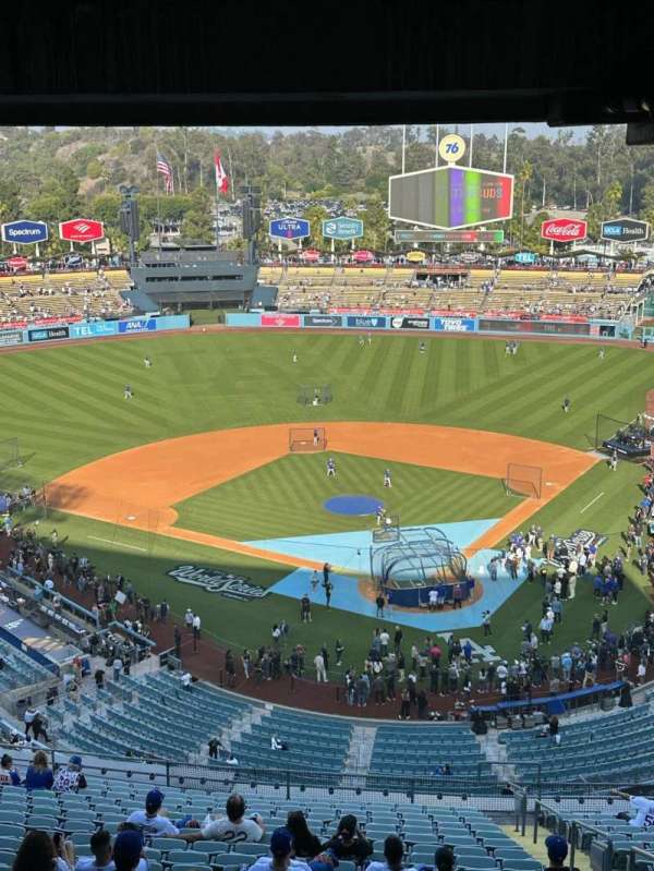 Dodger Stadium, section: 5RS, row: W, seat: 1