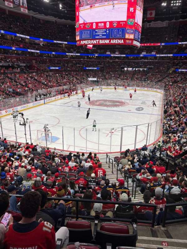 Amerant Bank Arena, section: 125, row: 17, seat: 6
