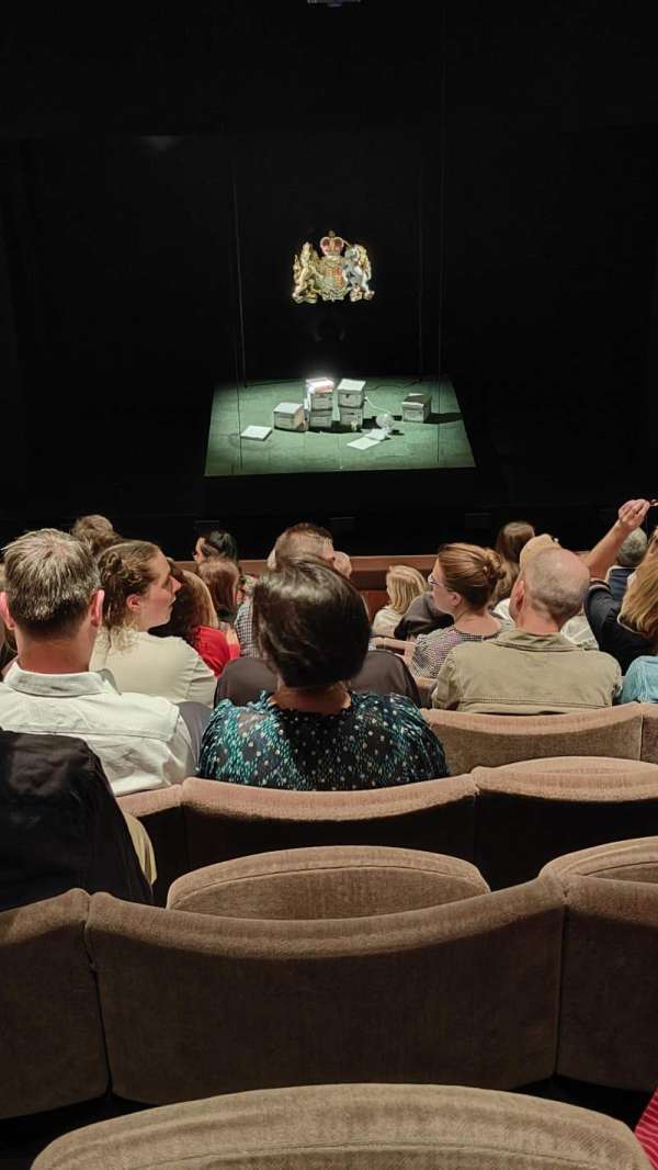 Lyttelton at the National Theatre, section: Circle, row: J, seat: 20