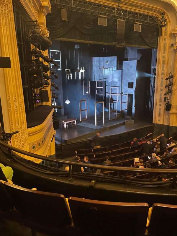 Hudson Theatre, section: Dress Circle L, row: C, seat: 15