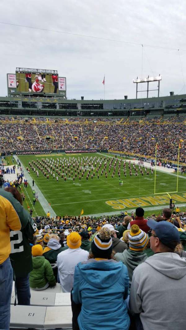 Lambeau Field, section: 136, row: 59, seat: 14