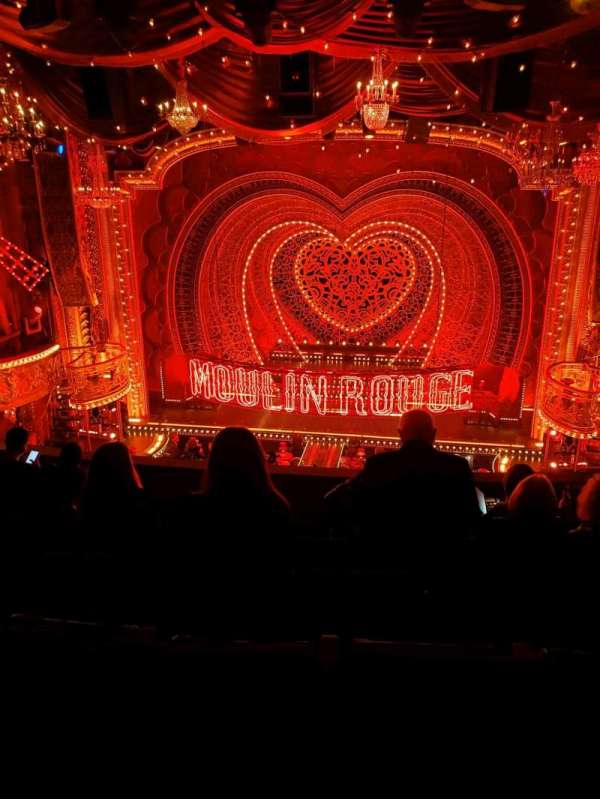 Al Hirschfeld Theatre, section: Mezzanine C, row: G, seat: 103