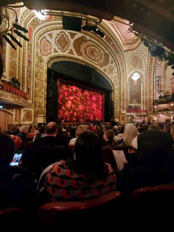 Cadillac Palace Theater, section: Orchestra L, row: P, seat: 23