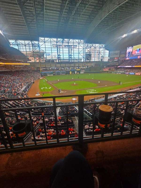Daikin Park, section: 221, row: 1, seat: 13