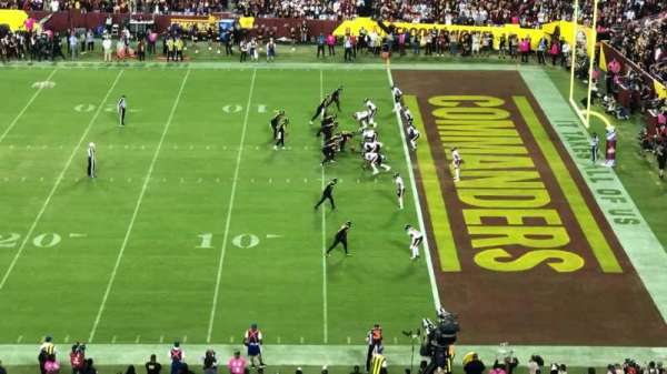 Northwest Stadium, section: 318, row: 19, seat: 25