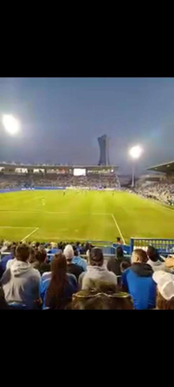 Stade Saputo, section: 113, row: P, seat: 3
