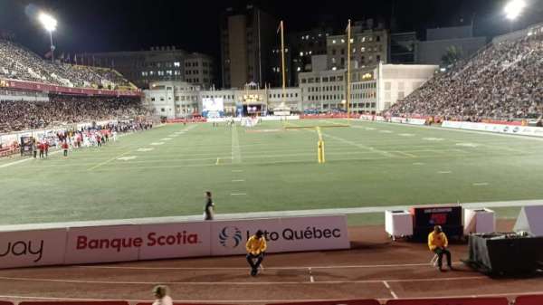 Percival Molson Memorial Stadium, section: P6, row: 12, seat: 1