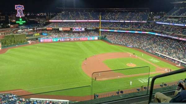 Citizens Bank Park, section: 429, row: 3, seat: 2