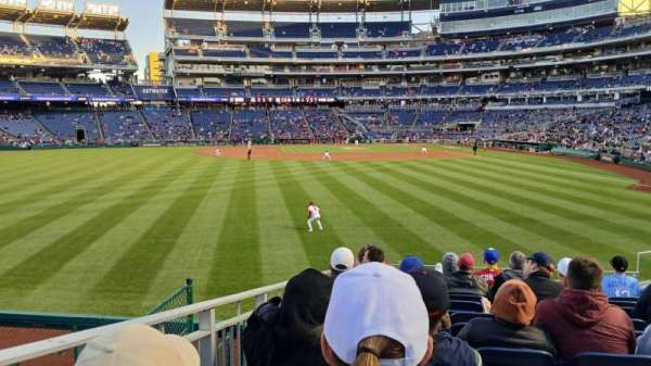 Nationals Park, section: 103, row: K, seat: 11