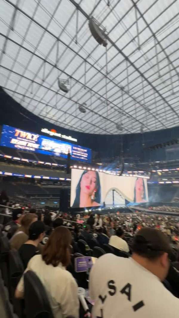 Allegiant Stadium, section: C113, row: 18, seat: 9