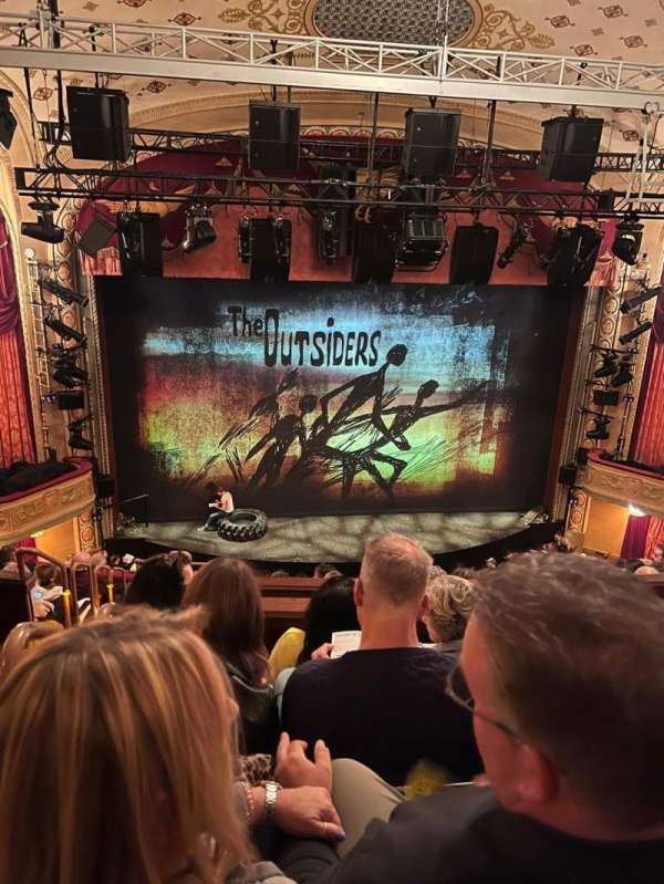 Bernard B. Jacobs Theatre, section: Mezzanine C, row: H, seat: 112
