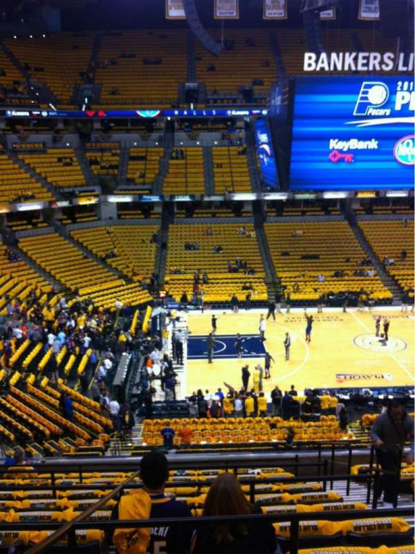 Gainbridge Fieldhouse, section: 106, row: 11, seat: 10