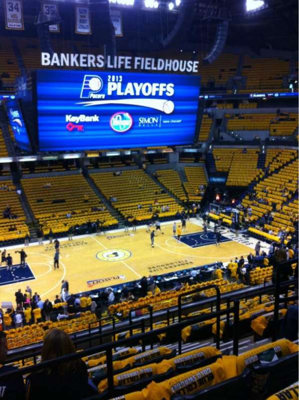 Gainbridge Fieldhouse, section: 106, row: 11, seat: 10