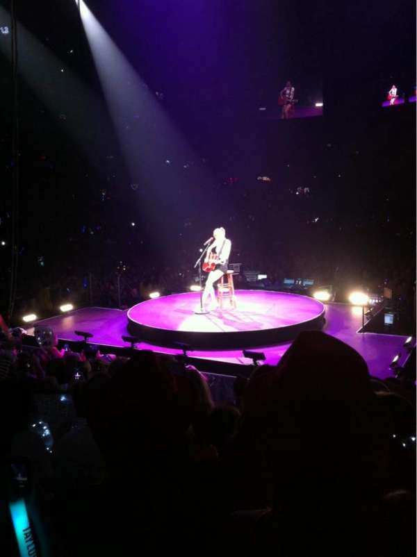 Bridgestone Arena, section: 101, row: JJ, seat: 5