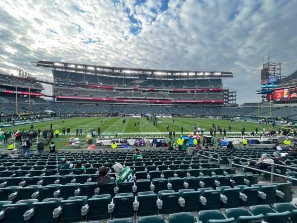 Lincoln Financial Field, section: 119, row: 14, seat: 7