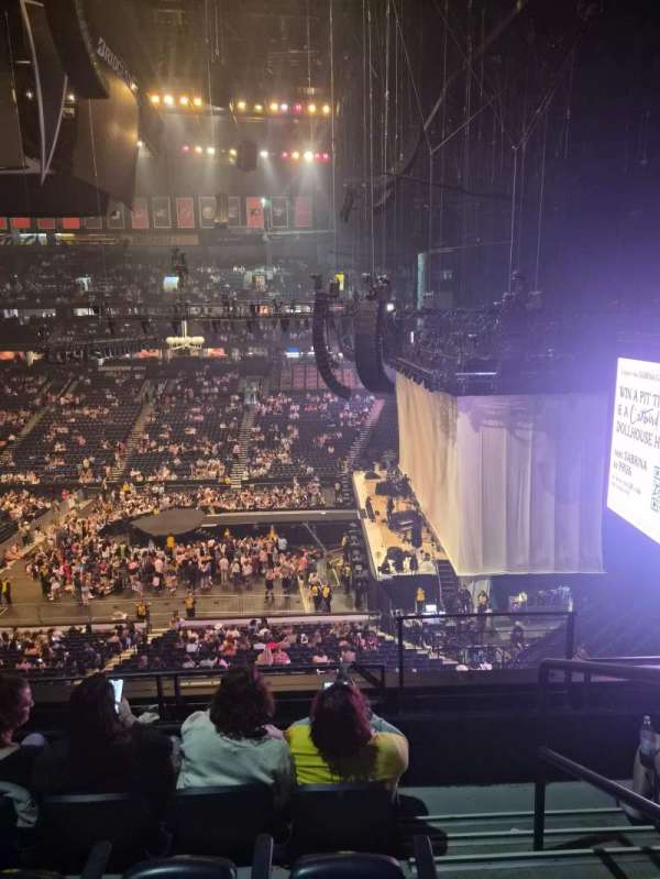 Bridgestone Arena, section: 211, row: G, seat: 1